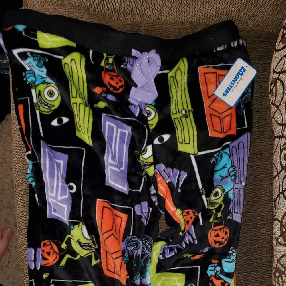Halloween Disney Monster's Inc. Pajama Pants